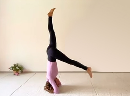 La verticale sulla testa in 7 giorni